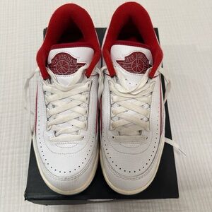 Nike Air Red and White Sneakers